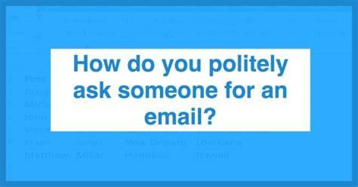 How do you politely use words in an email?