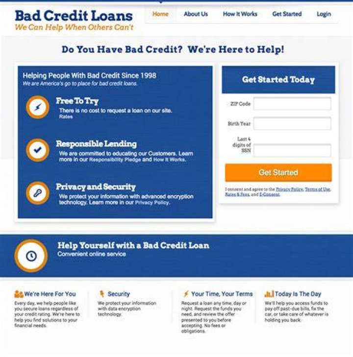 Is Badcreditloans com legitimate?