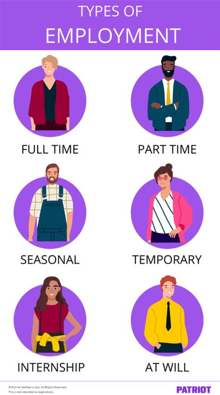What are the 3 types of employment?