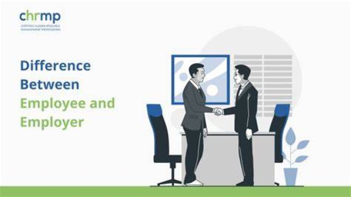 What are the differences between employer and employee?