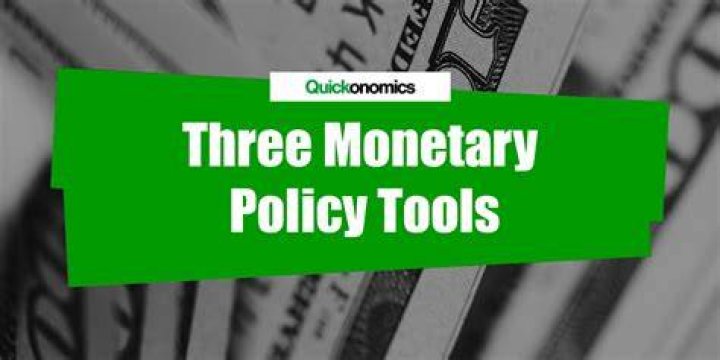 What are the three major monetary tools?