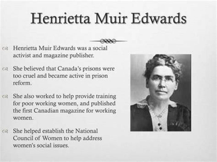 What was Henrietta Muir Edwards job?